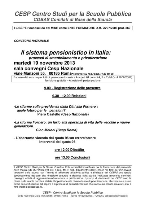 locandina convegno pensioni